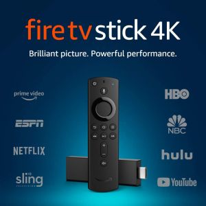 כל מה שחייב בבית Top selling items - Electronics Fire TV Stick 4K with Alexa Voice Remote, streaming media player