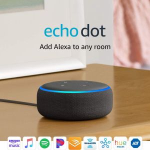 כל מה שחייב בבית Top selling items - Electronics Echo Dot (3rd Gen) - Smart speaker with Alexa - Charcoal